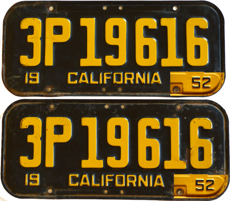 Illustration for article titled I got 1952 plates for the M37